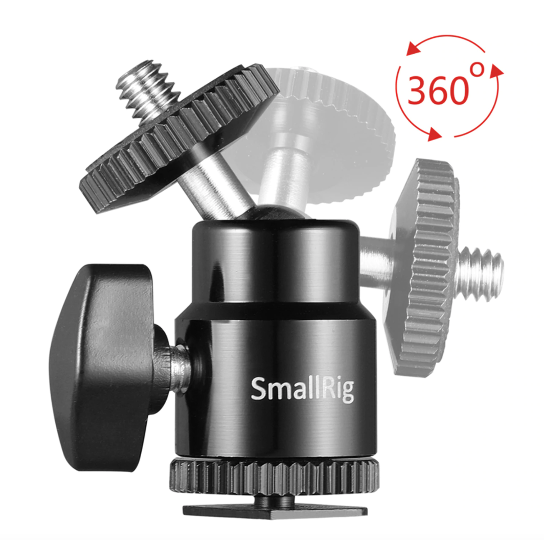SmallRig Camera Hot shoe Mount with Additional Screw pcs Pack ประกนศนยไทย