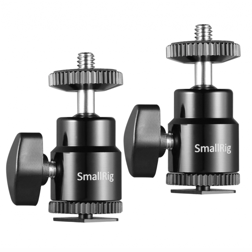 SmallRig 1/4" Camera Hot shoe Mount with Additional 1/4" Screw (2pcs Pack) ประกันศูนย์ไทย