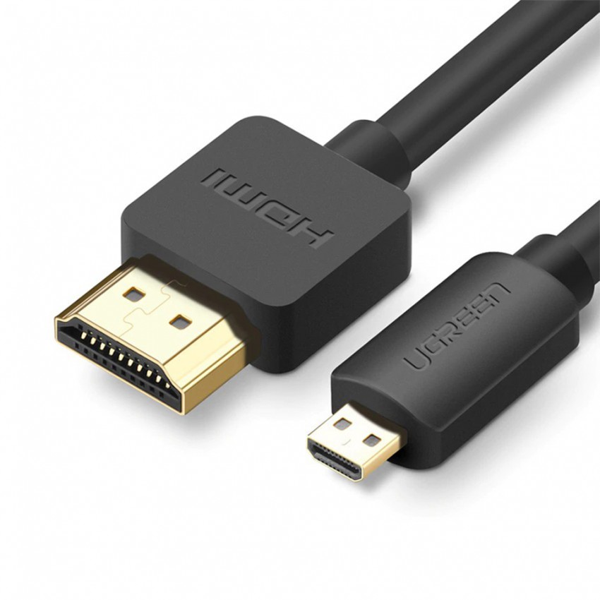 Ugreen Micro HDMI to HDMI 2.0 4K 3D ยาว 1.5 เมตร ประกันศูนย์