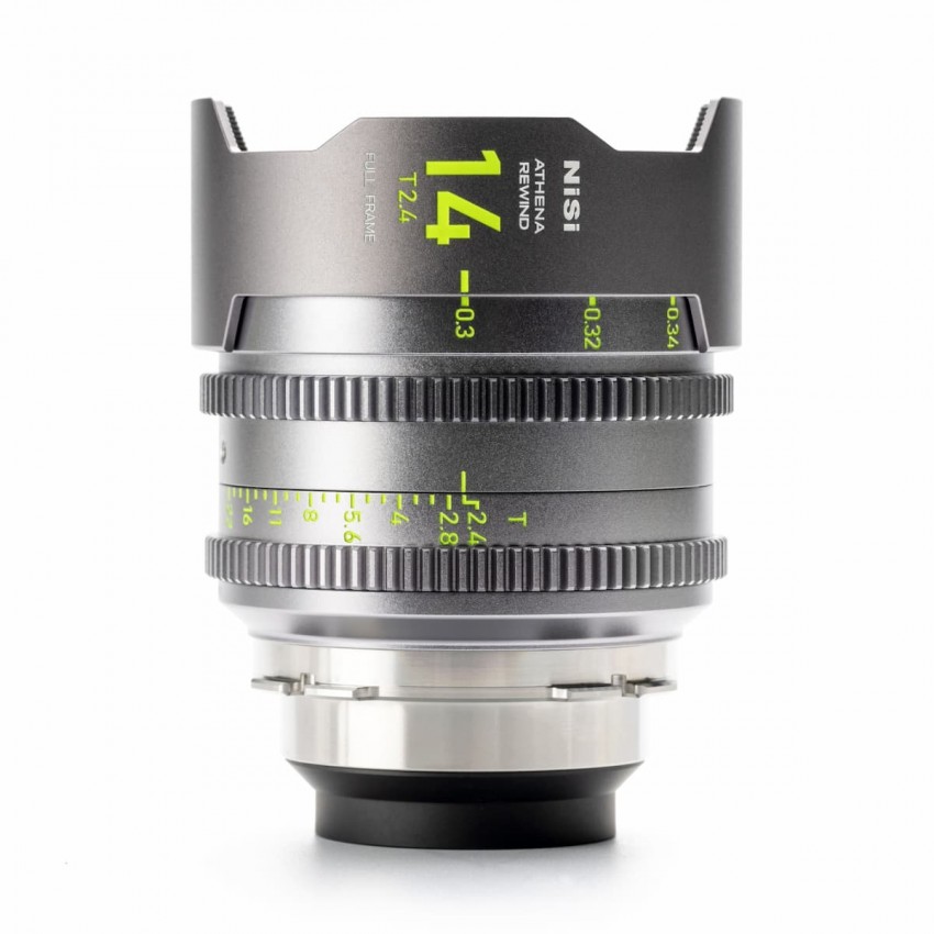 NiSi ATHENA REWIND 14mm T2.4 Prime Cinema Lens Full Frame for PL