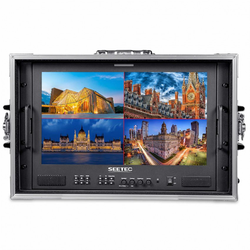 SEETEC ATEM173S-CO 17.3-inch 1920x1080 Portable Broadcast Monitor LUT Waveform HDMI 4 SDI In Out ประกันศูนย์ไทย 1 ปี