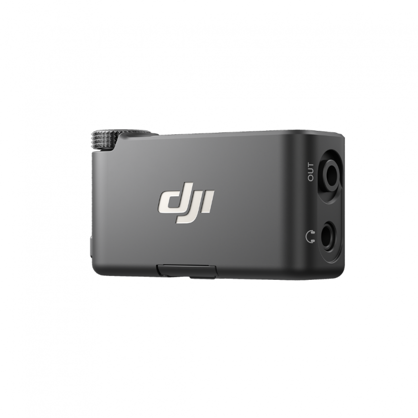 DJI Mic 3 Receiver ตัวรับสัญญาณไร้สาย รองรับการเชื่อมต่อ 4 Channel ปรับเกนเสียงอัตโนมัติ ประกันศูนย์ไทย 1 ปี