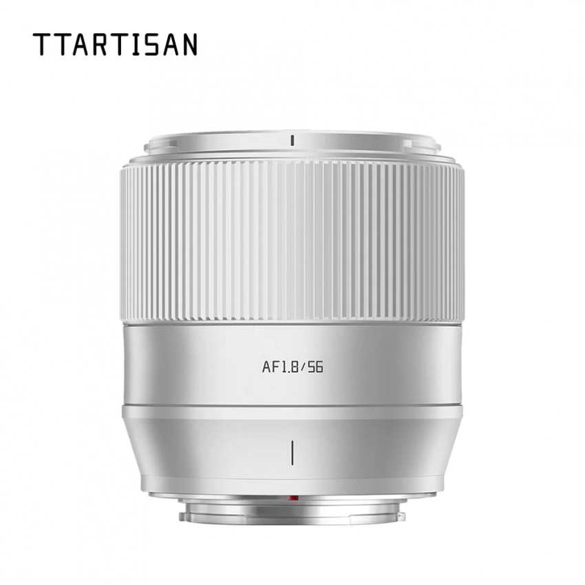 TTArtisan AF 56mm f1.8 Fuji X, APS-C, Auto Focus - Silver ประกันศูนย์ไทย