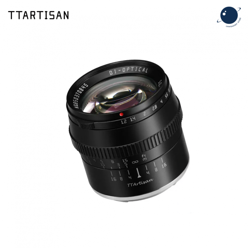 TTArtisan APS-C 50mm F1.2 for E Mount - Black ประกันศูนย์ไทย