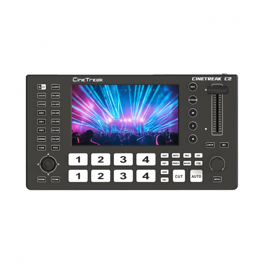 CineTreak C2 Video Switcher และ มิกเซอร์วิดีโอ สำหรับ Live Streaming และการผลิตวิดีโอแบบมืออาชีพ ประกันศูนย์ไทย