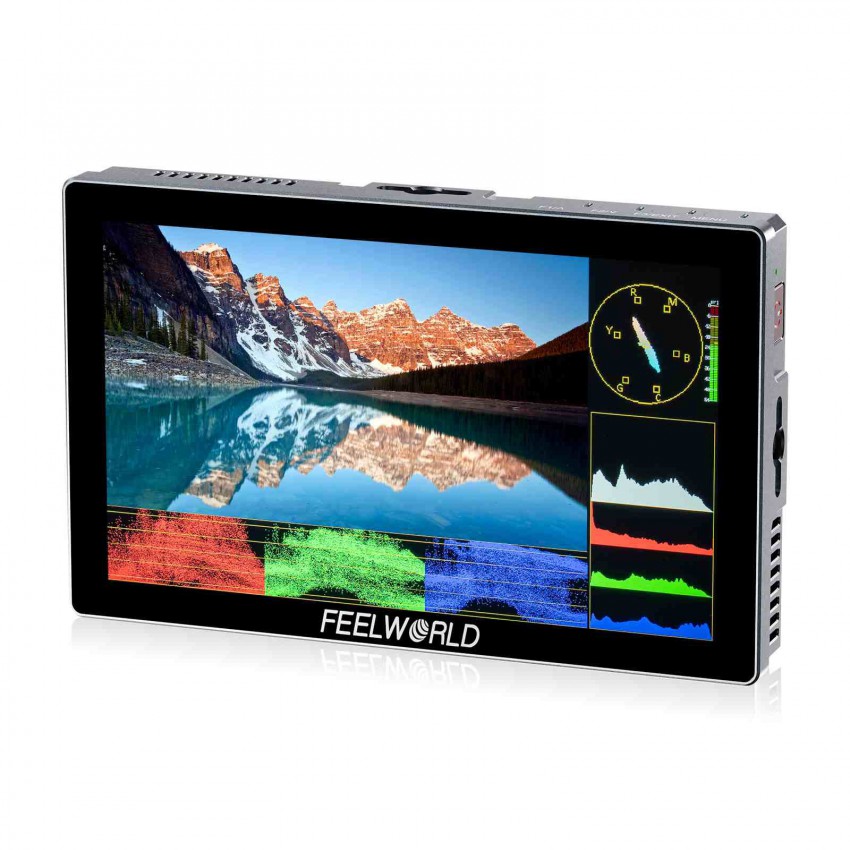 FEELWORLD P6X 5.5" 1000nit Slim Ligthweight Aluminium Field Monitor Touch Screen 4K HDMI ประกันศูนย์ไทย