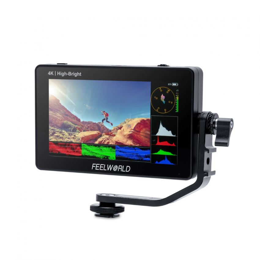 FEELWORLD F6 PLUSX 5.5 Inch High Bright 1600nit Touch Screen DSLR Camera Field Monitor ประกันศูนย์ไทย