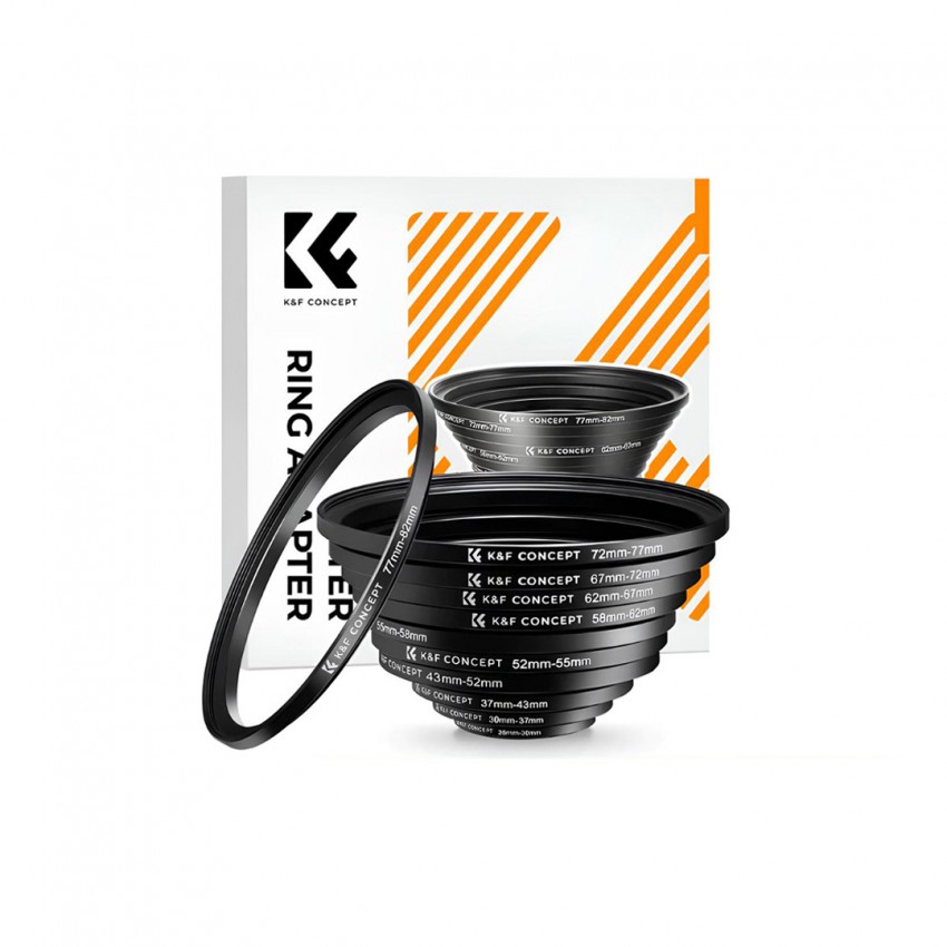 K&F Adapter 11 in 1 Step Up Ring Set ประกันศูนย์ไทย