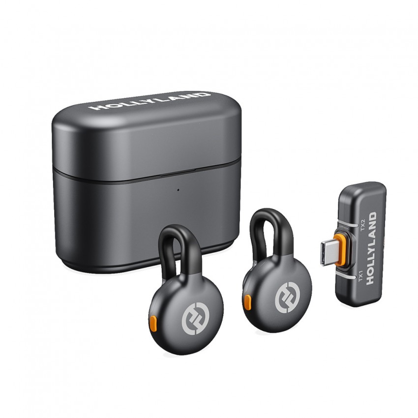 Hollyland Lark M2S with USB-C Plug (Duo, Space Gray) ประกันศูนย์ไทย