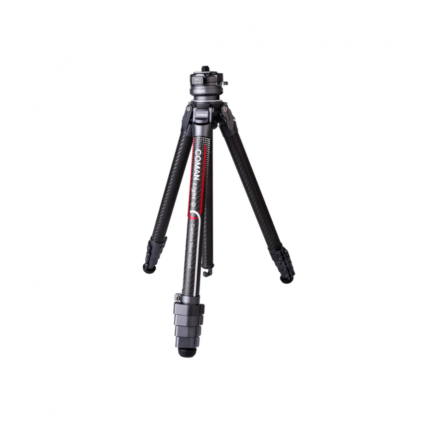 Coman Light G Carbon Fiber Travel Lightweight Tripod with 360° Pan Head Rotation ประกันศูนย์ไทย