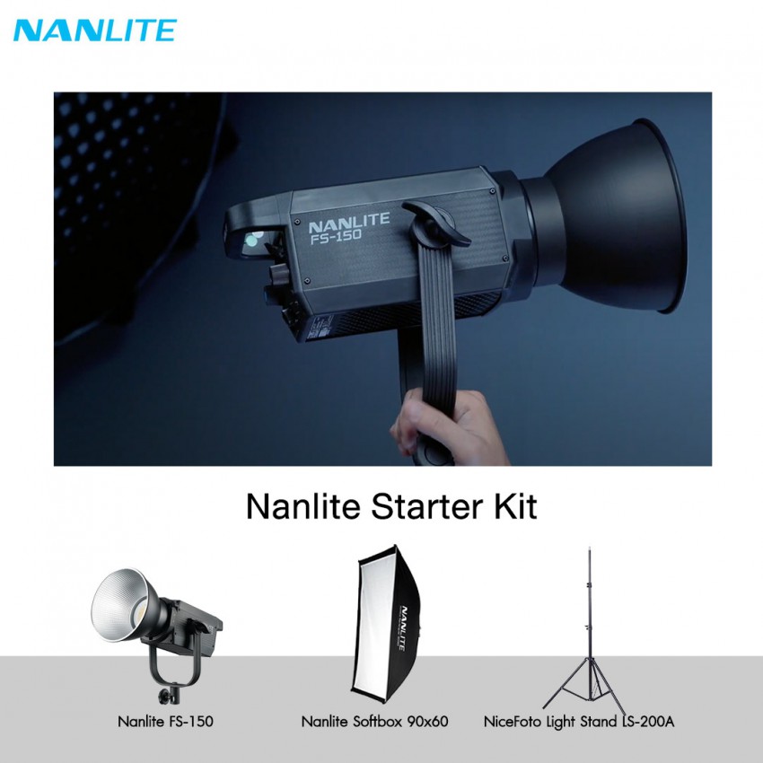 NANLITE Starter Kit  ชุดไฟเริ่มต้นพร้อมใช้งาน ประกันศูนย์ไทย