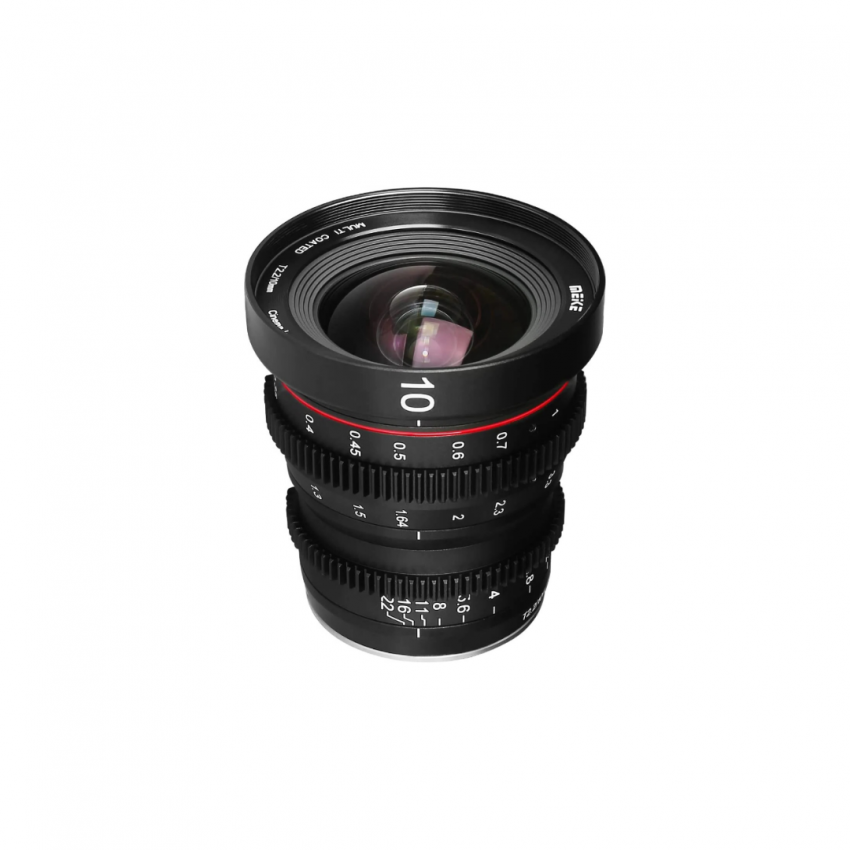MEIKE 10mm T2.2 Canon RF用レンズ Meike Mini Prime 10mm T2.2 Cine Lens for Canon RF Mount - ประกัน