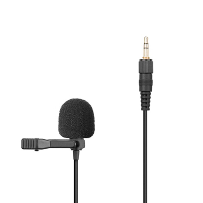 Saramonic SR-UM10-M1 Replacement Lavalier Microphone with Locking 3.5mm Male for Saramonic UwMic9, UwMic10, Uw<ic10TH, UwMic11TH, VmicLink5, UwMic15