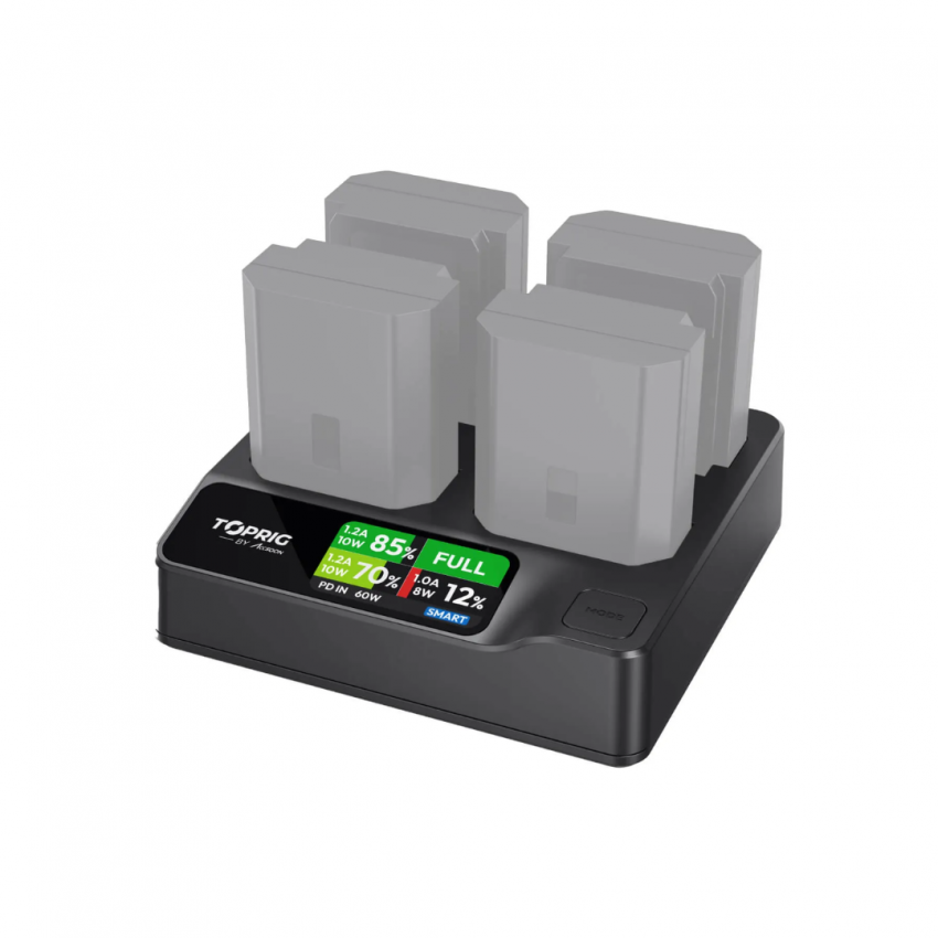 Accsoon TOPRIG 4-Bay NP-FZ100 Fast Charger ประกันศูนย์ไทย