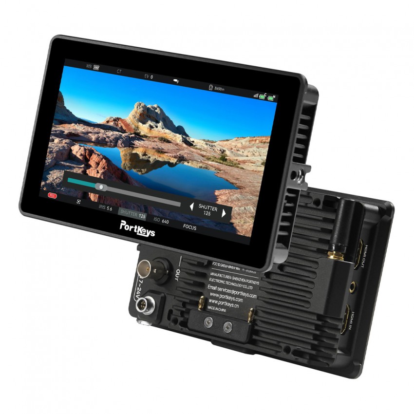 Portkeys BM5 IV WR 5.5" HDMI/SDI, WaterProof , DustProof, Color Calibration Support, Camera Control 2,000nits Touchscreen Monitor ประกันศูนย์ไทย 1 ปี