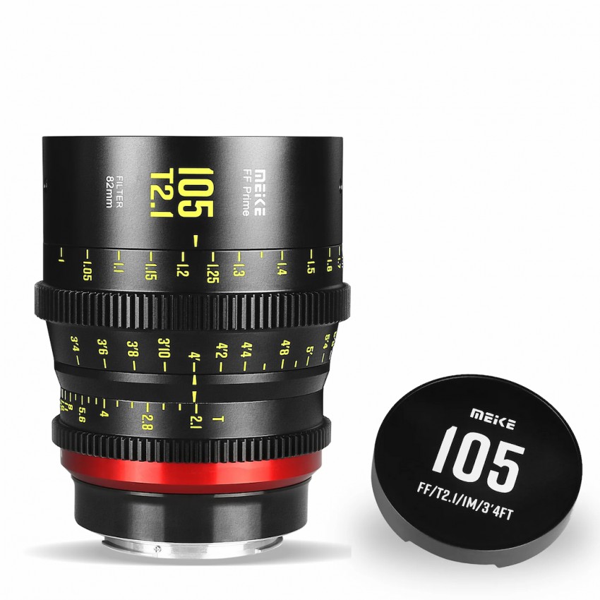 Meike Cine 105mm T2.1 Full Frame Prime Cinema Lens for RF Mount ประกันศูนย์ไทย
