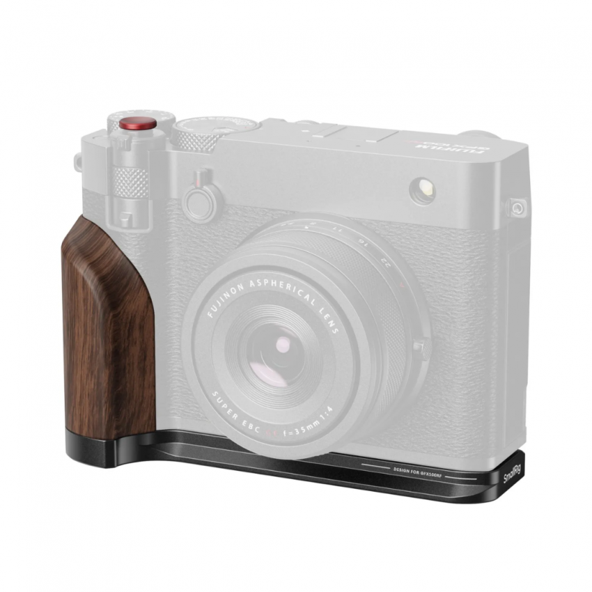 SmallRig 5266 L-Shape with Wooden Handle for FUJIFILM GFX100RF (Black) ประกันศูนย์ไทย