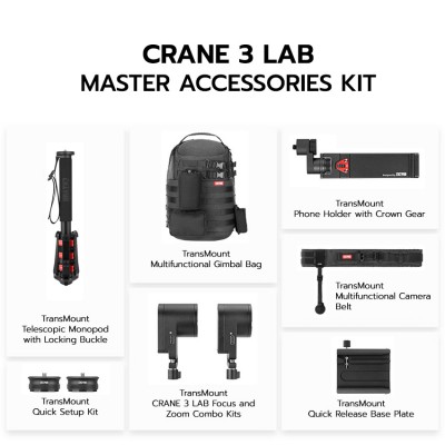 Master Accessories Kit for Crane 3