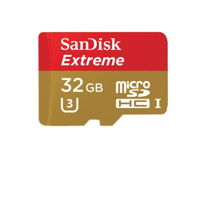 32 GB MICRO SDXC CARD SANDISK EXTREME CLASS10