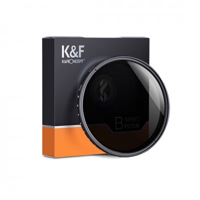 K&F Nano-B, Filter 55mm Variable Fader ND2-ND400 ประกันศูนย์ไทย 2 ปี