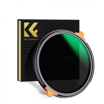 K&F Nano-X, Filter 49MM CPL+ND4~64, 2 in 1 Filter, 28 Layer coatings, With orange dial ประกันศูนย์ไทย 2 ปี