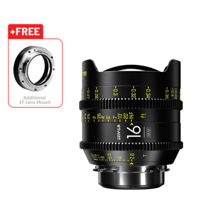 DZOFILM 16mm T2.8 VESPID Prime Full Frame Cinema Lens PL&EF interchangeable Mount ประกันศูนย์ไทย