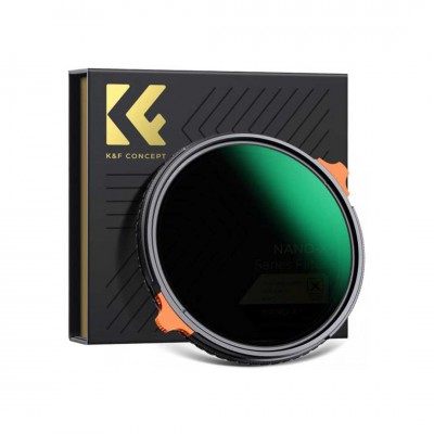 K&F 55mm True Color Nano-X, CPL + VND (2 in 1) Filter ND2-32 (1-5 Stop) ประกันศูนย์ไทย 2 ปี