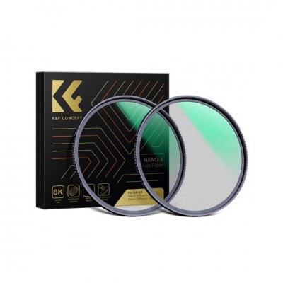 K&F 55mm Nano-X 1/4 & 1/8 Black Mist Filter Kit
