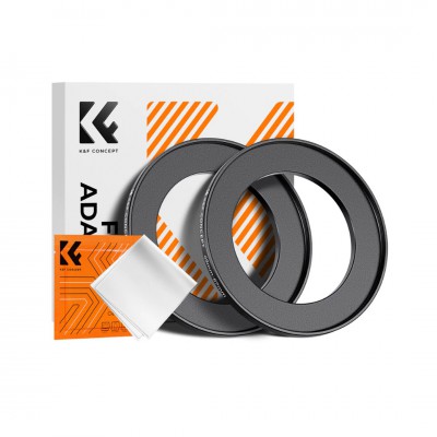 K&F 49-67mm Adapter Ring STEP-UP 2 PCS + 1 PCS Cleaning Cloth ประกันศูนย์ไทย