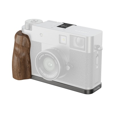 SmallRig 5394 L-Shaped Mount Plate with Wooden Handle for FUJIFILM X half - Charcoal Silver ประกันศูนย์ไทย