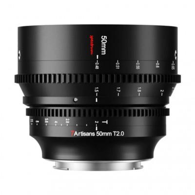 7Artisans Spectrum Prime 50mm T2.0  Full Frame Cine Lens For Z ประกันศูนย์ไทย