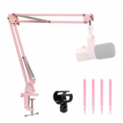 FEELWORLD AMS1 Microphone Boom Arm for PM1 and Dynamic Microphone - Pink ประกันศูนย์ไทย