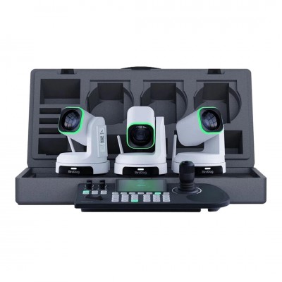 BirdDog 3 x BDX1U White and 1 x BDKBD Keyboard Bundle ชุดบันเดิลกล้อง สำหรับไลฟ์สตรีม ออกอากาศ ถ่ายทอดสด ประกันศูนย์ไทย