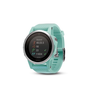 Fenix® 5S  Frost Blue Tone - นาฬิกามัลติสปอร์ต สีแซปไฟร์มิ้น