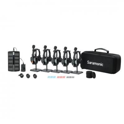Saramonic Witalk9 WT5S อุปกรณ์ชุดหูฟังพร้อมไมค์ สำหรับการสื่อสารแบบไร้สาย ประกันศูนย์ไทย 2 ปี