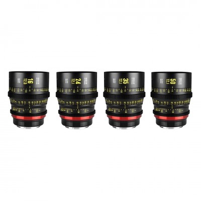 Meike 16mm+24mm+35mm+50mm FF Prime Cinema Lens Kit of 4 Lenses For L Mount ประกันศูนย์ไทย