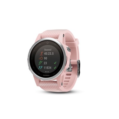 Fenix® 5S Pink Tone - นาฬิกามัลติสปอร์ต สีแซปไฟร์ชมพู