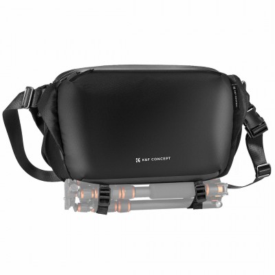 K&F Urban Wander Sling Bag 12L – Black ประกันศูนย์ไทย