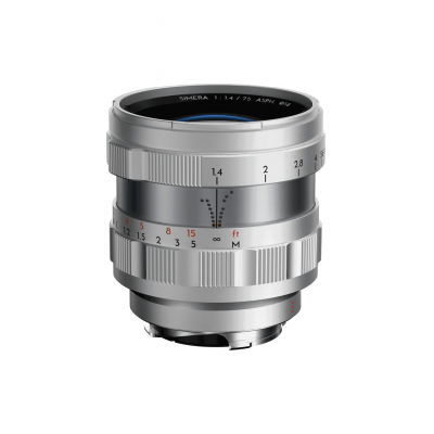 Thypoch SIMERA​ 75mm f1.4 Leica M (Silver) ประกันศูนย์ไทย 1 ปี