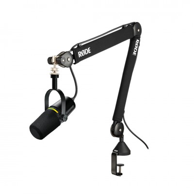 Shure MV7+ Podcast Microphone พร้อมขาจับไมค์ Rode PSA1+ ประกันศูนย์ไทย 1 ปี