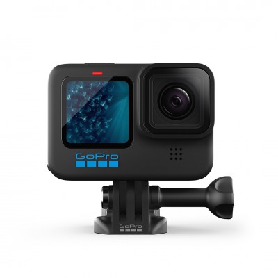 GoPro Hero 11 Black Travel Pack Set 1 (SanDisk Extreme PRO microSDXC™ UHS-I 128GB, GoPro Shorty, แท่นชาร์จ และ แบตเตอรี่ GoPro) ประกันศูนย์ไทย