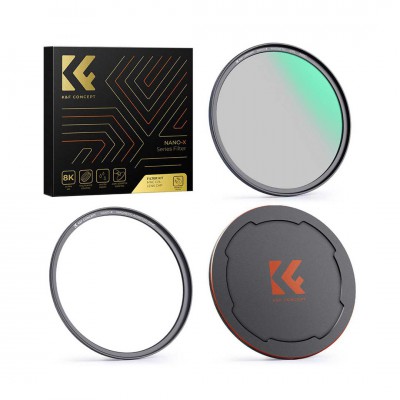 K&F 52mm Nano-X, CPL Circular Polarizer Magnetic Lens Filter HD Waterproof Scratch-Resistant Anti-Reflection ประกันศูนย์ไทย 2 ปี