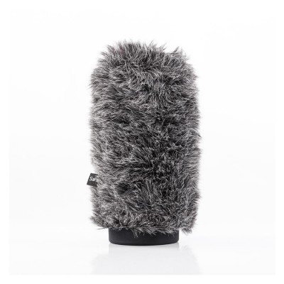 Furry outdoor microphone windscreen muff for SR-TM1