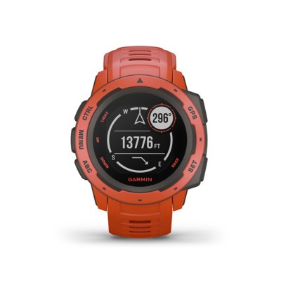 Instinct Frame Red นาฬิกา GPS ผจญภัย&ออกกำลังกาย สีส้ม ประกันศูนย์ไทย