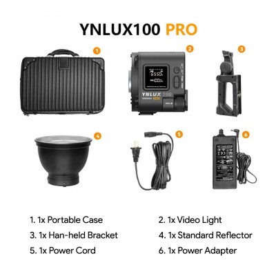 Yongnuo YNLUX100 Pro Combo Kit ประกันศูนย์ไทย 1 ปี