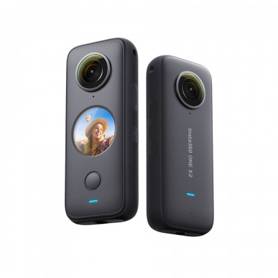 INSTA360 Action Camera ONE X2 SET (SanDisk Extreme PRO microSDXC™ UHS-I 128GB,One x2 Battery และ Insta360 Selfie) ประกันศูนย์ไทย