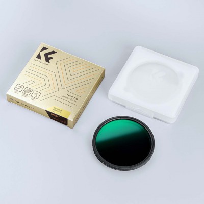K&F 49mm Ultra Slim Variable ND Filter ND3-ND1000 (1.5-10 Stops), 24 Layer Nano Coatings ประกันศูนย์ไทย 2 ปี
