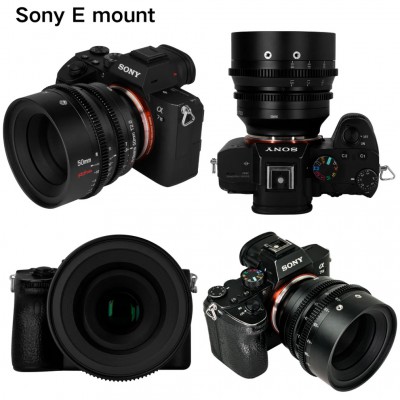 7Artisans Spectrum Prime 50mm T2.0 Full Frame Cine Lens For E ประกันศูนย์ไทย