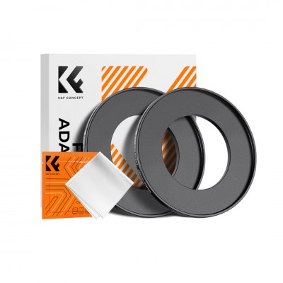 K&F 49-77mm Adapter Ring STEP-UP 2 PCS + 1 PCS Cleaning Cloth ประกันศูนย์ไทย