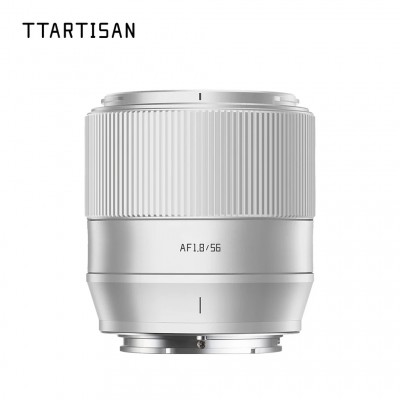 TTArtisan AF 56mm f1.8 Sony E, APS-C, Auto Focus - Silver ประกันศูนย์ไทย